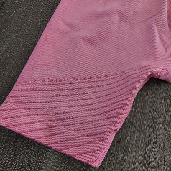 Women's High-Rise Seamless Biking Running Yoga  Shorts- JoyLab Pink Small - Picture 5 of 7